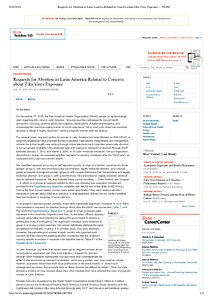 NEJM article about ZIKA